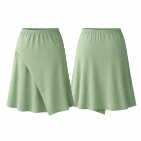 Fashion sewing patterns for LADIES Skirts Asymmetrical Skirt 7004